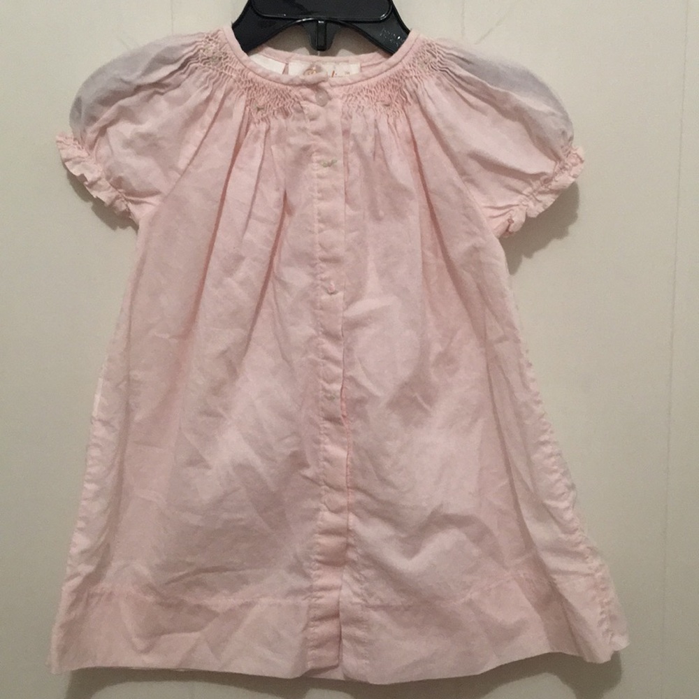 Smocked Baby Girls Dress